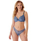 Gossard Superboost Lace Sheer Thong Panty Moonlight Blue - STREET STYLE