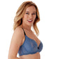 Gossard Superboost Lace Sheer Plunge Bra Moonlight Blue - STREET STYLE