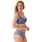 Gossard Superboost Lace Sheer Short Panty Moonlight Blue - STREET STYLE