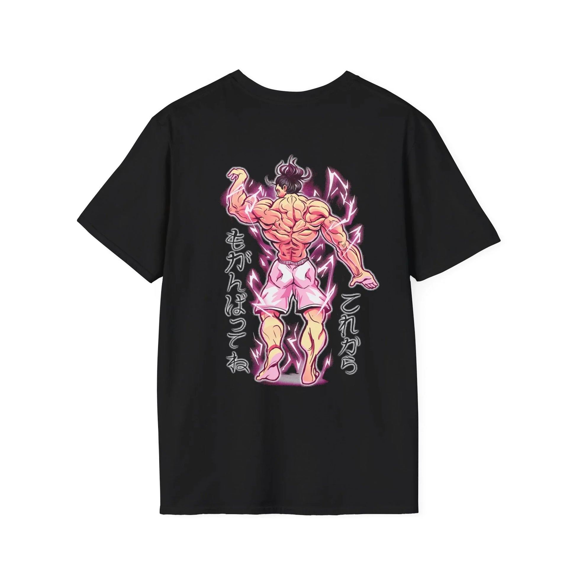 Baki Bodybilder - Anime World - Unisex T-Shirt - Back Print - STREET STYLE