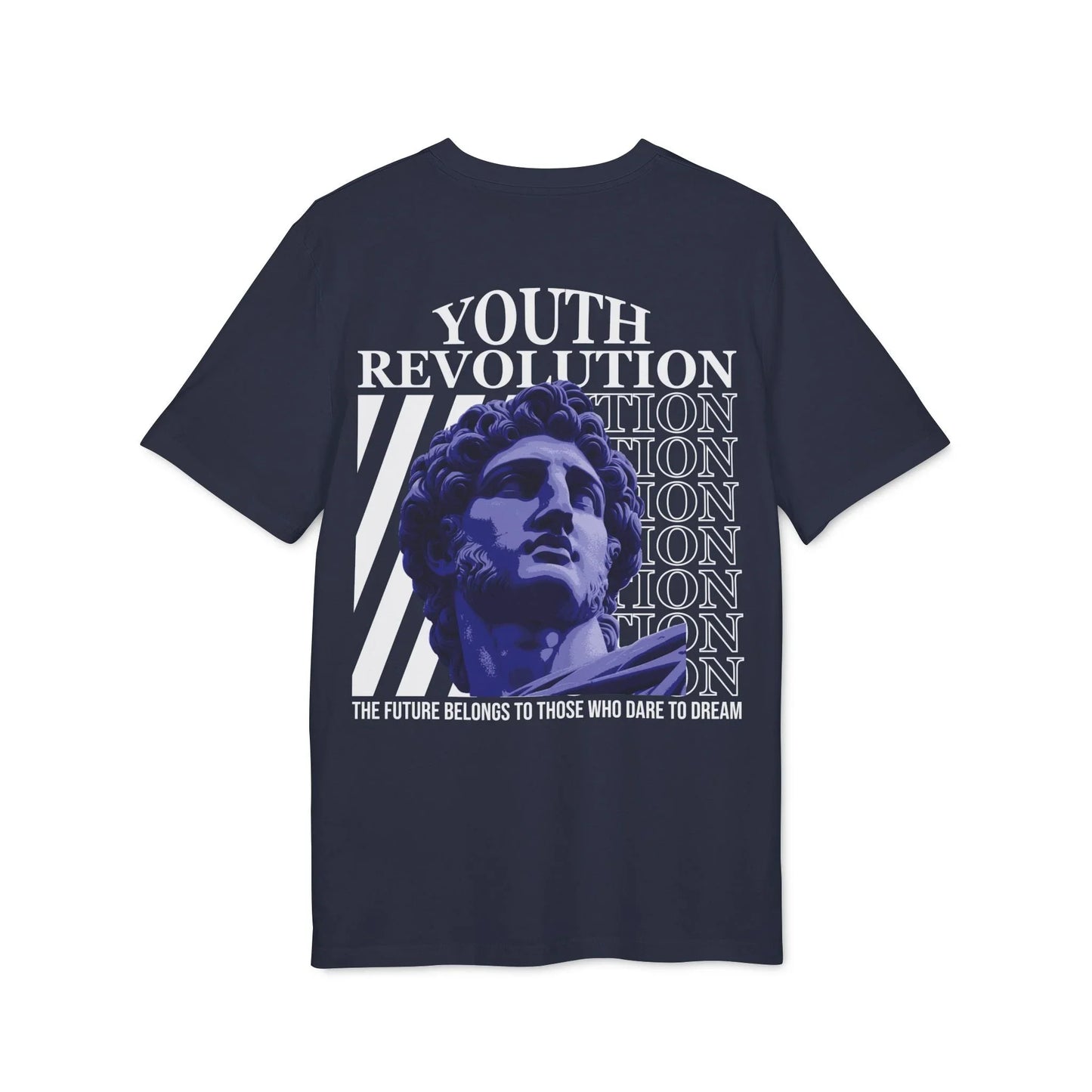 Youth Revolution - Gods Way - Premium Bio Unisex T-Shirt - Back Print - STREET STYLE