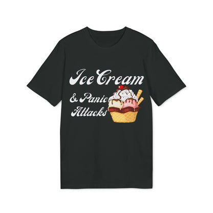 Ice Cream & Panic Attacks - See the Way - Premium Bio Unisex T-Shirt - Front Print - STREET STYLE