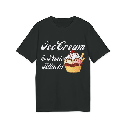 Ice Cream & Panic Attacks - See the Way - Premium Bio Unisex T-Shirt - Front Print - STREET STYLE