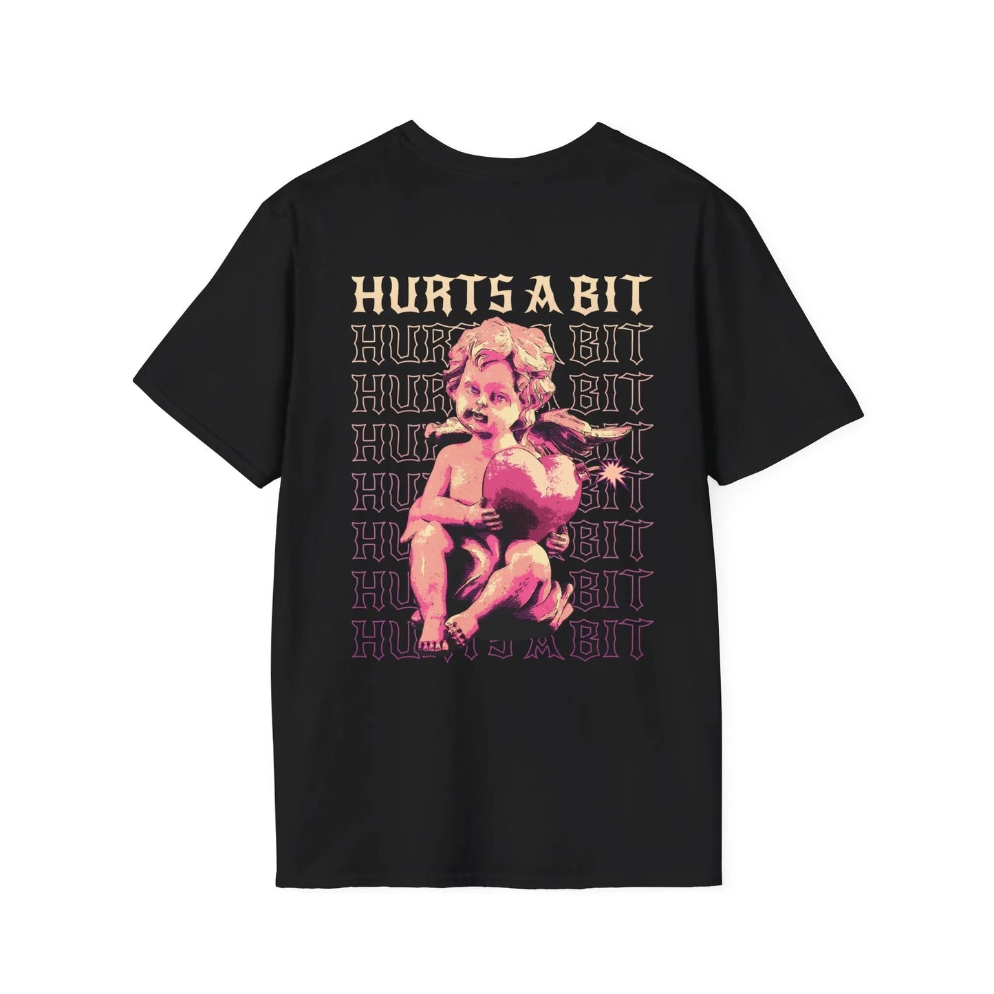 Hurts a bit - Streetwear - Gods Way - Unisex T-Shirt - Back Print - STREET STYLE