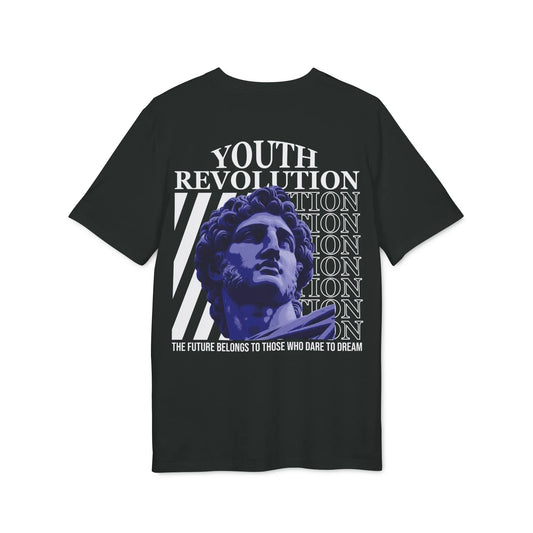 Youth Revolution - Gods Way - Premium Bio Unisex T-Shirt - Back Print - STREET STYLE