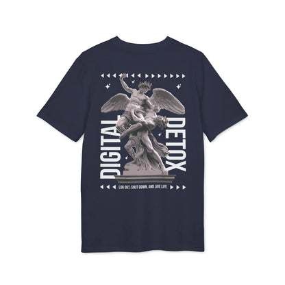 Digital Detox - Gods Way - Premium Bio Unisex T-Shirt - Back Print - STREET STYLE