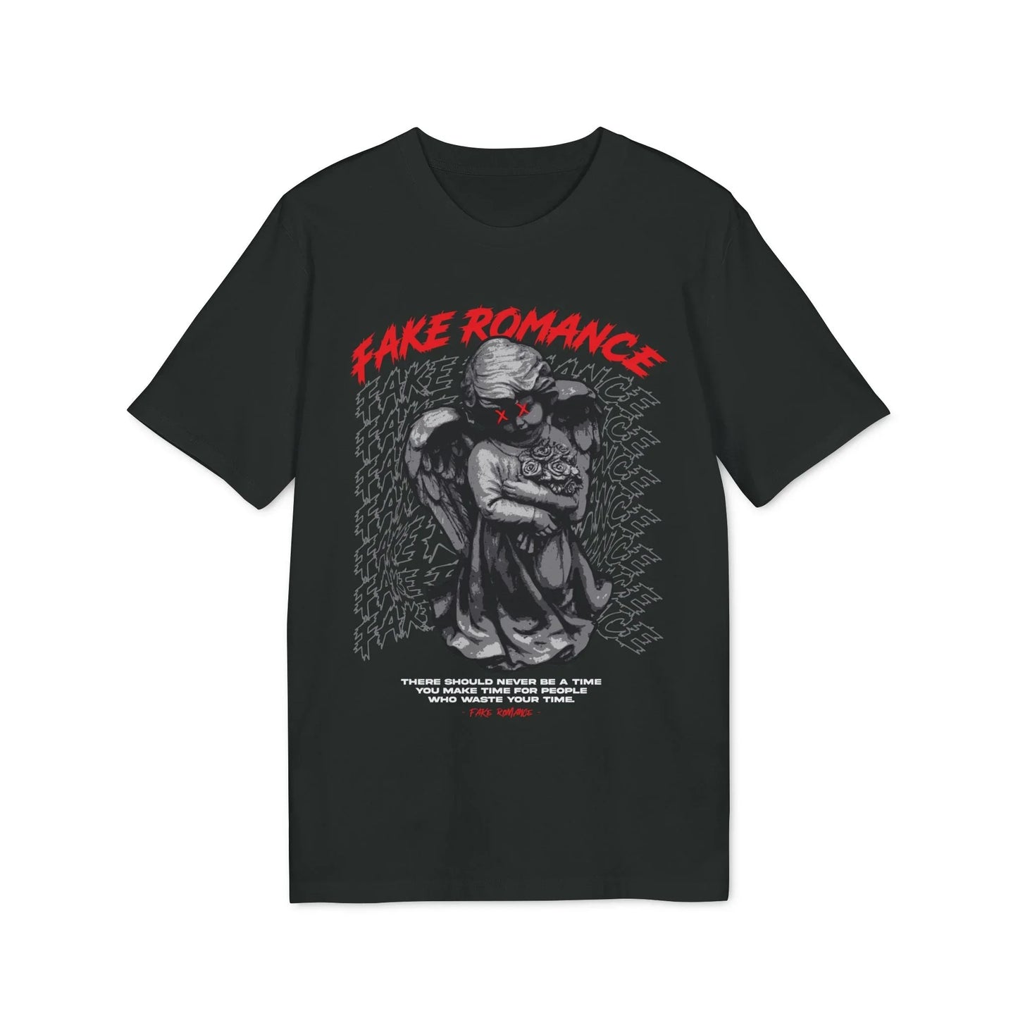 Fake Romance - Gods Way - Premium Bio Unisex T-Shirt - Front Print - STREET STYLE