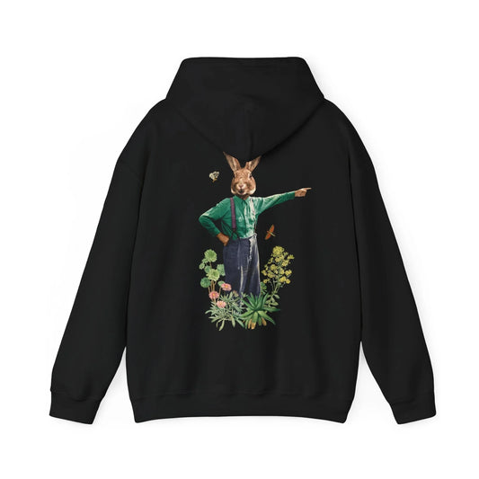 Rabbit - Animal Human - Unisex Hoodie - STREET STYLE