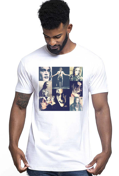 Quad Crow 1 Cinema Film 18-200-1 T-shirt Urban Men Uomo 100% Cotone Pettinato JK - STREET STYLE