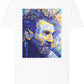 Portrait Messi Color Artistico Stilizzato 18-30-20 T-shirt Urban Men Uomo 100% Cotone Pettinato JK - STREET STYLE
