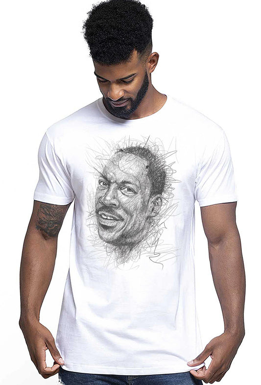 Eddie Murphy The Legend Stilizzato Soggetto Attore 18-37 T-shirt Urban Men Uomo 100% Cotone Pettinato JK - STREET STYLE