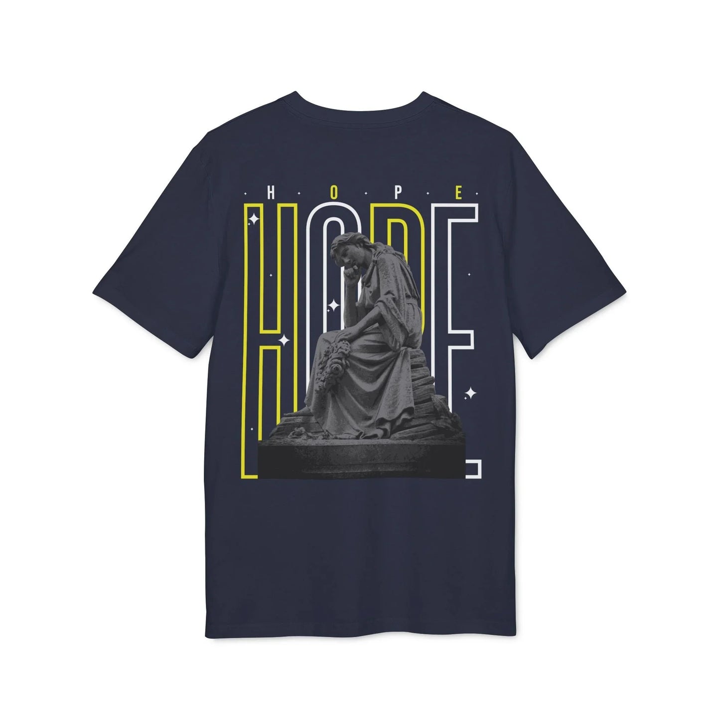 Hope - Gods Way - Premium Bio Unisex T-Shirt - Back Print - STREET STYLE