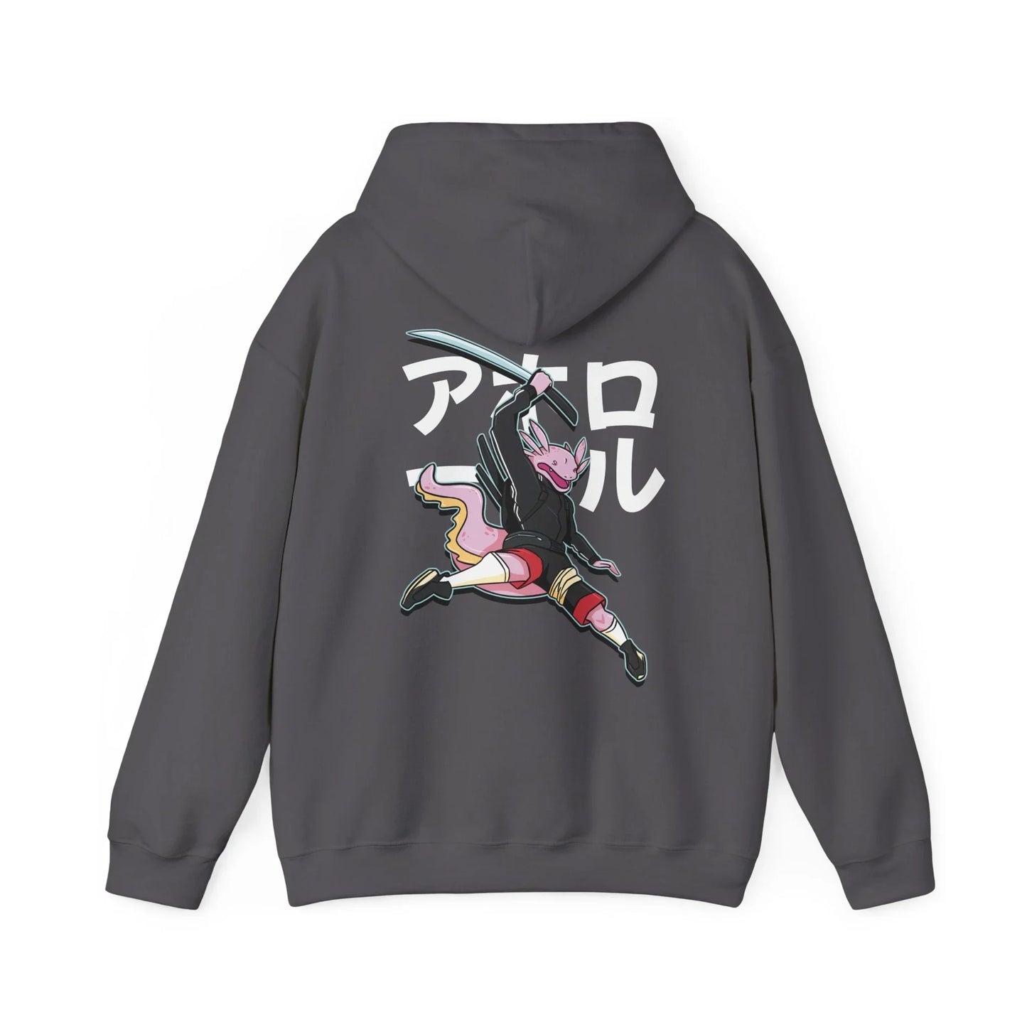 Axolotl - Warrior Animals - Unisex Hoodie - STREET STYLE