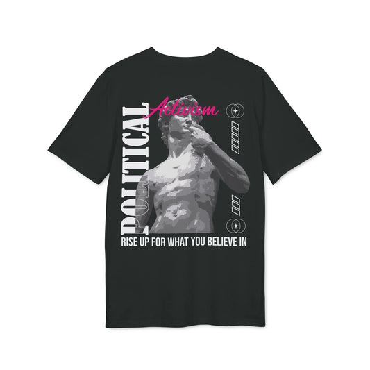 Political Activism - Gods Way - Premium Bio Unisex T-Shirt - Back Print - STREET STYLE