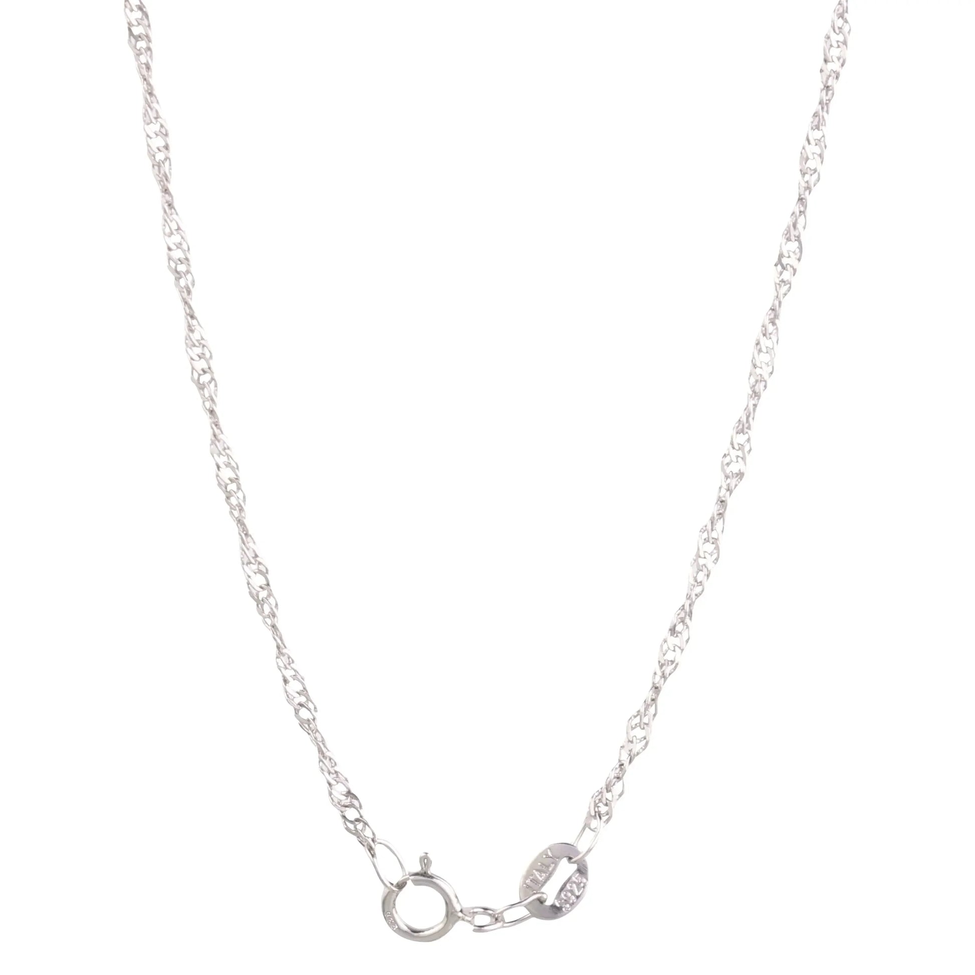 Round Knot Pendant Necklace with Cubic Zirconia - STREET STYLE