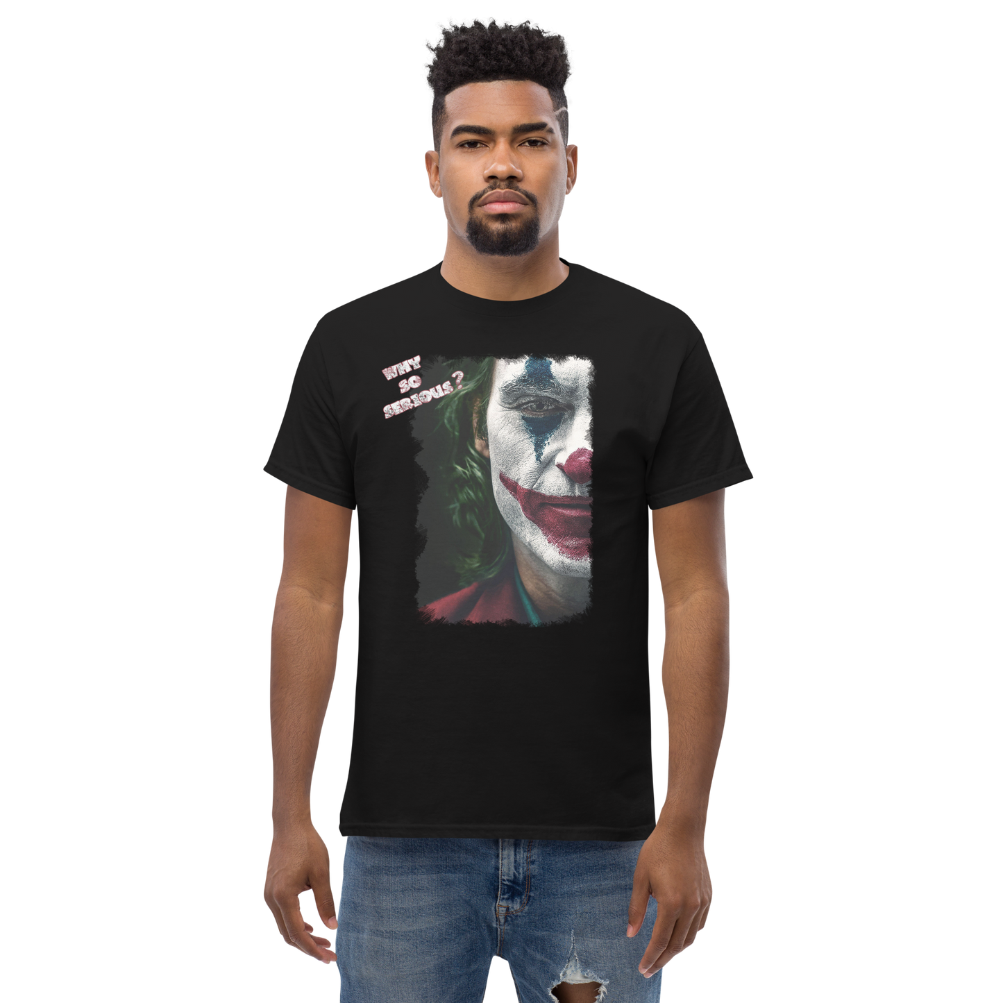 T-Shirt Joker Super Cattivo - Cotone Fiammato Unisex