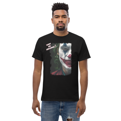 T-Shirt Joker Super Cattivo - Cotone Fiammato Unisex