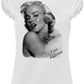 Marilyn Monroe Cantante Attrice The Legend 17-2 Lady Donna 100% Cotone Pettinato JK - STREET STYLE