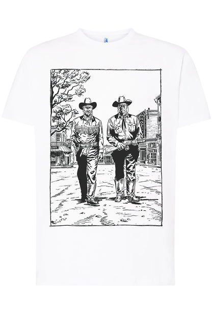 Tex The Legend Stilizzato 2000-0 T-shirt Urban Men Uomo 100% Cotone Pettinato JK - STREET STYLE