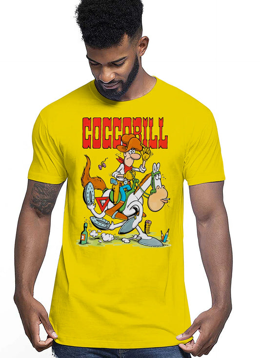 Coccobill Cartoon Fumetti 2015 T-shirt Urban Men Uomo 100% Cotone Pettinato JK - STREET STYLE