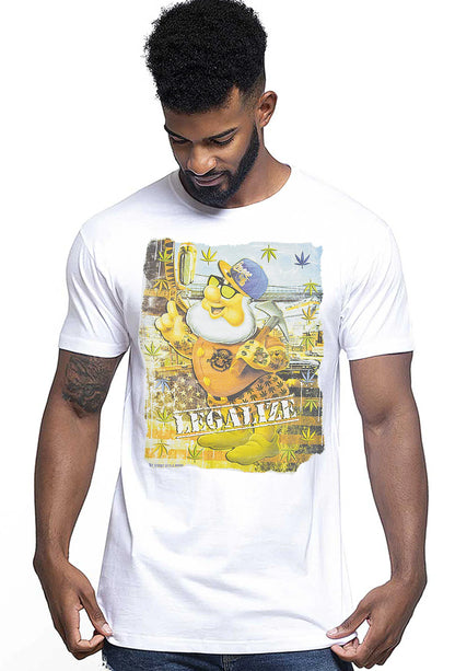 Legalizè Tattoo Cartoon Fumetti 2053 T-shirt Urban Men Uomo 100% Cotone Pettinato JK - STREET STYLE