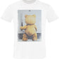 TeddyBear Beer Cartoon Fumetti 2064 T-shirt Urban Men Uomo 100% Cotone Pettinato JK - STREET STYLE