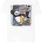 kung Fu Pand Film Cartoon Fumetti 2099 T-shirt Urban Men Uomo 100% Cotone Pettinato JK - STREET STYLE