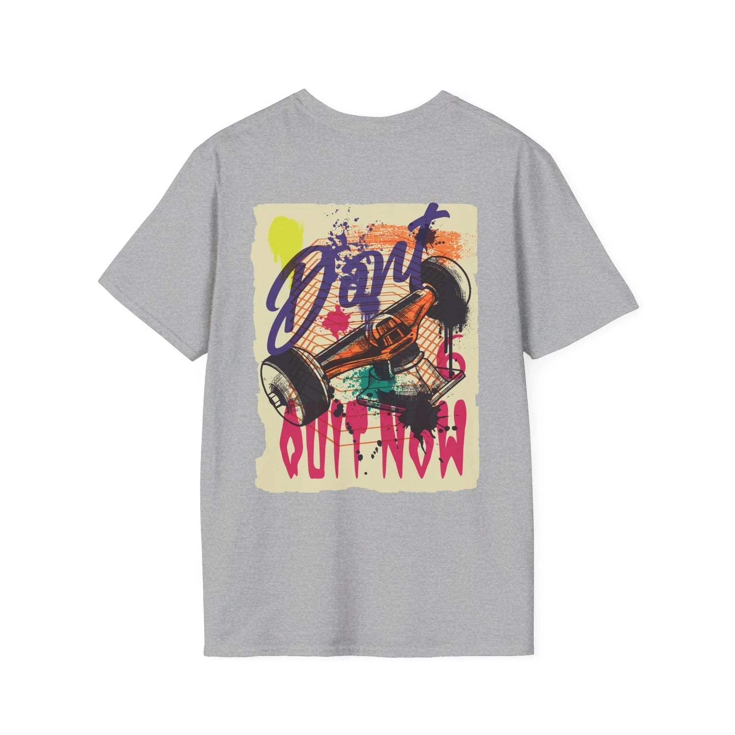 Skate Truck - Urban Graffiti - Unisex T-Shirt - Back Print - STREET STYLE