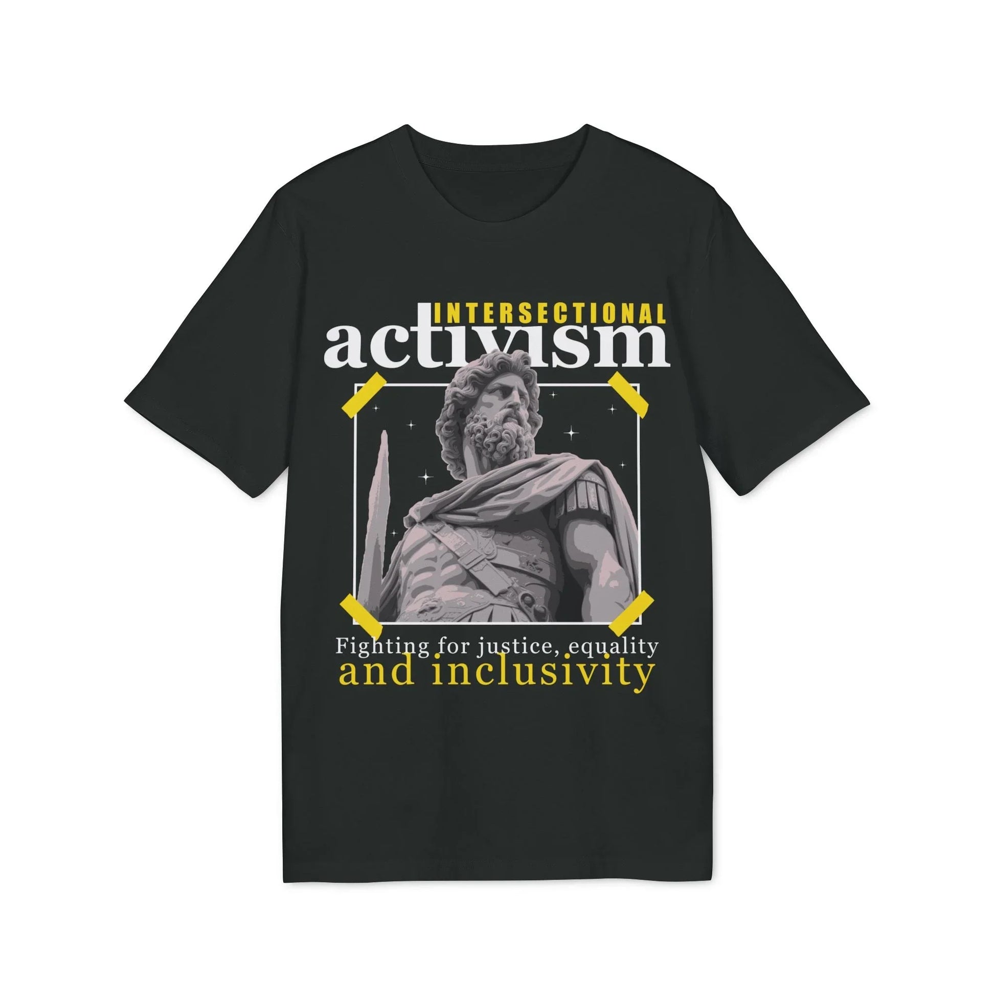 Intersectional Activism - Gods Way - Premium Bio Unisex T-Shirt - Front Print - STREET STYLE
