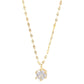 14K Gold Plated Solitaire Necklace - STREET STYLE