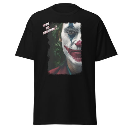 T-Shirt Joker Super Cattivo - Cotone Fiammato Unisex