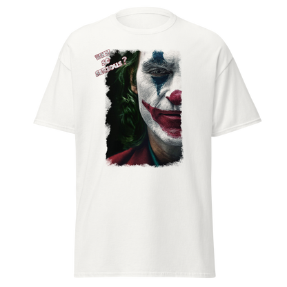 T-Shirt Joker Super Cattivo - Cotone Fiammato Unisex