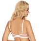 Sheer Lace Demi Cup Bra Torfi White - STREET STYLE