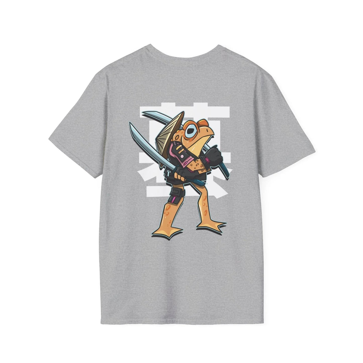 Toad - Warrior Animals - Unisex T-Shirt - Back Print - STREET STYLE