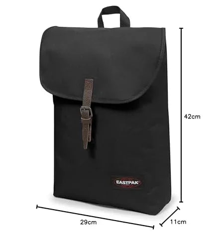 EASTPAK CIERA Backpack, 17 L, Black, Taglia unica, Wax - STREET STYLE