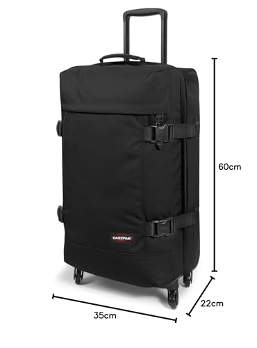 Eastpak TRANS4 M Suitcase, 70 x 39 x 28 cm, 68 L, Black, Trans4 Medium - STREET STYLE