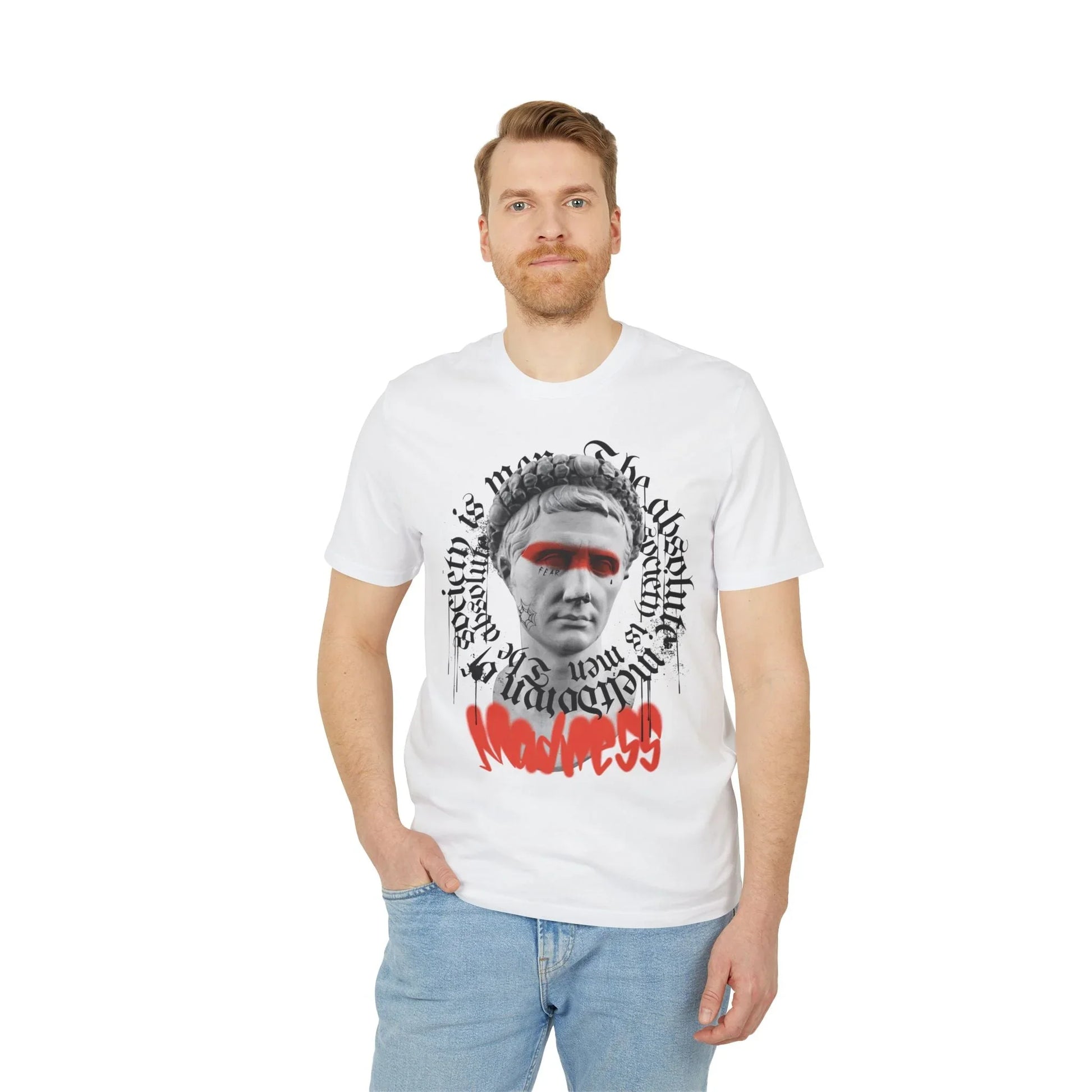 Madness - Gods Way - Premium Bio Unisex T-Shirt - Front Print - STREET STYLE