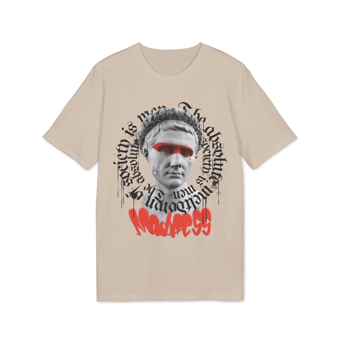 Madness - Gods Way - Premium Bio Unisex T-Shirt - Front Print - STREET STYLE