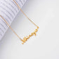 Full Silver Name Necklace - silver name necklace - STREET STYLE