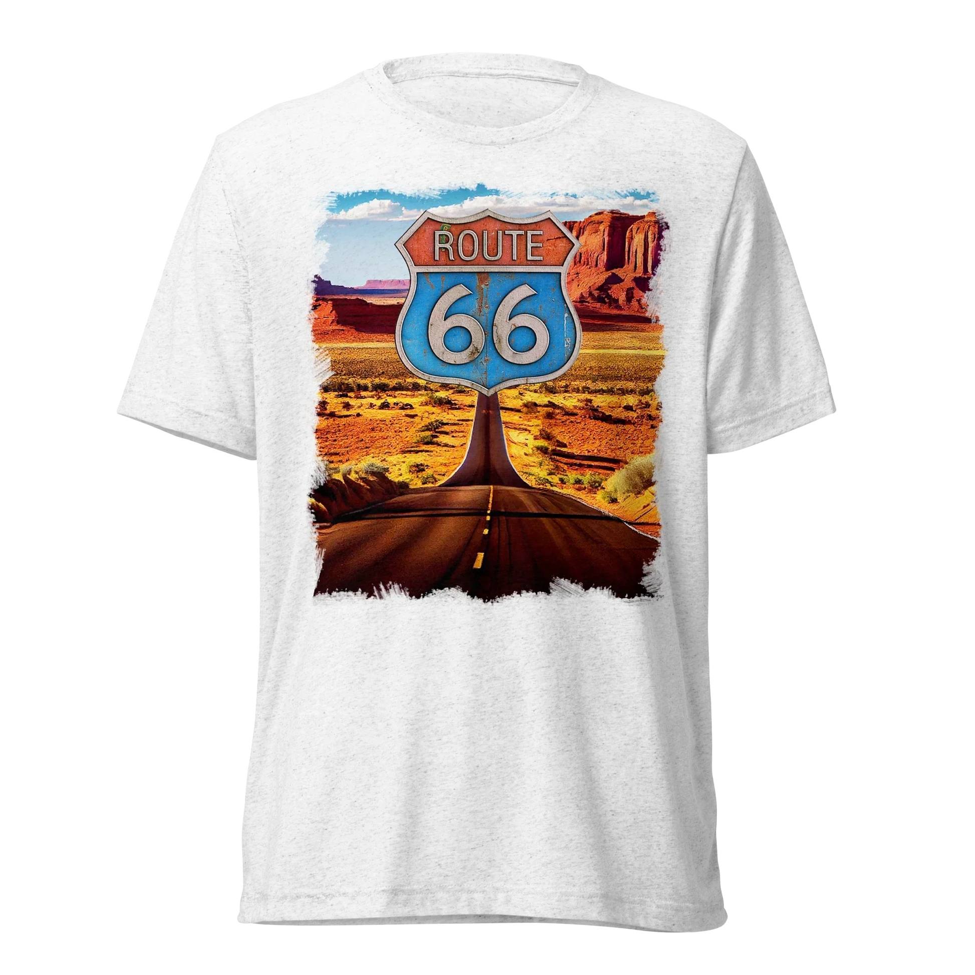 T-shirt Vintage Route 66 - Il Sogno Americano On The Road - STREET STYLE