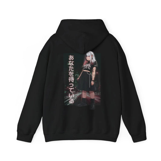 Waiting for you Girl - Anime World - Unisex Hoodie - STREET STYLE
