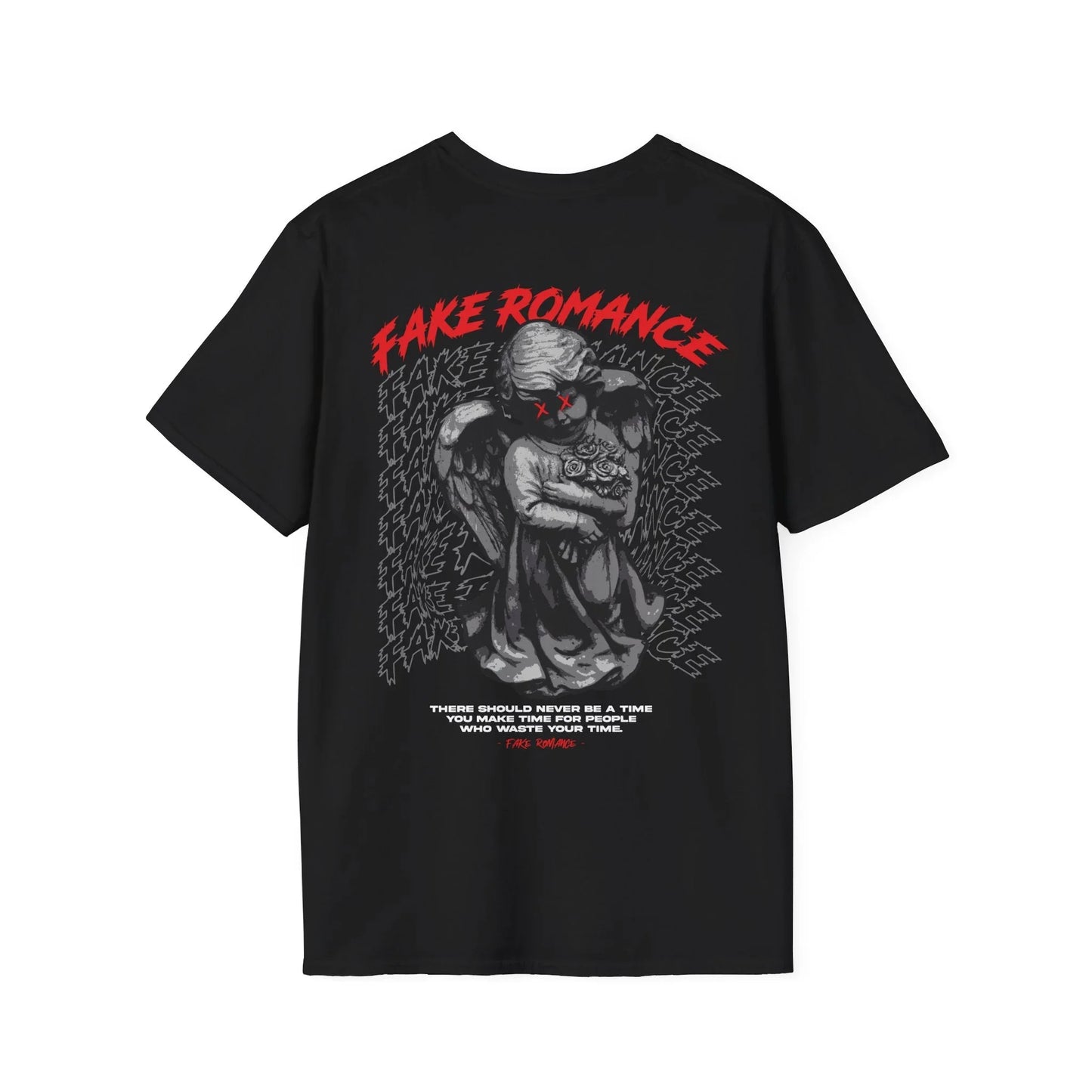 Fake Romance - Streetwear - Gods Way - Unisex T-Shirt - Back Print - STREET STYLE