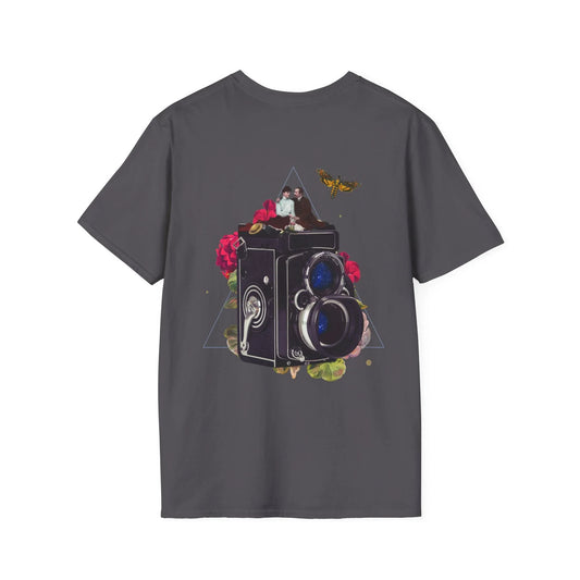 Camera - Quirky Collage - Unisex T-Shirt - Back Print - STREET STYLE