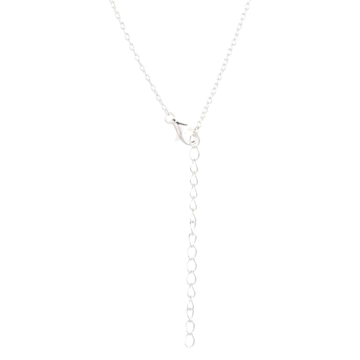 Eternity Necklace Love Heart Pave Necklace - STREET STYLE