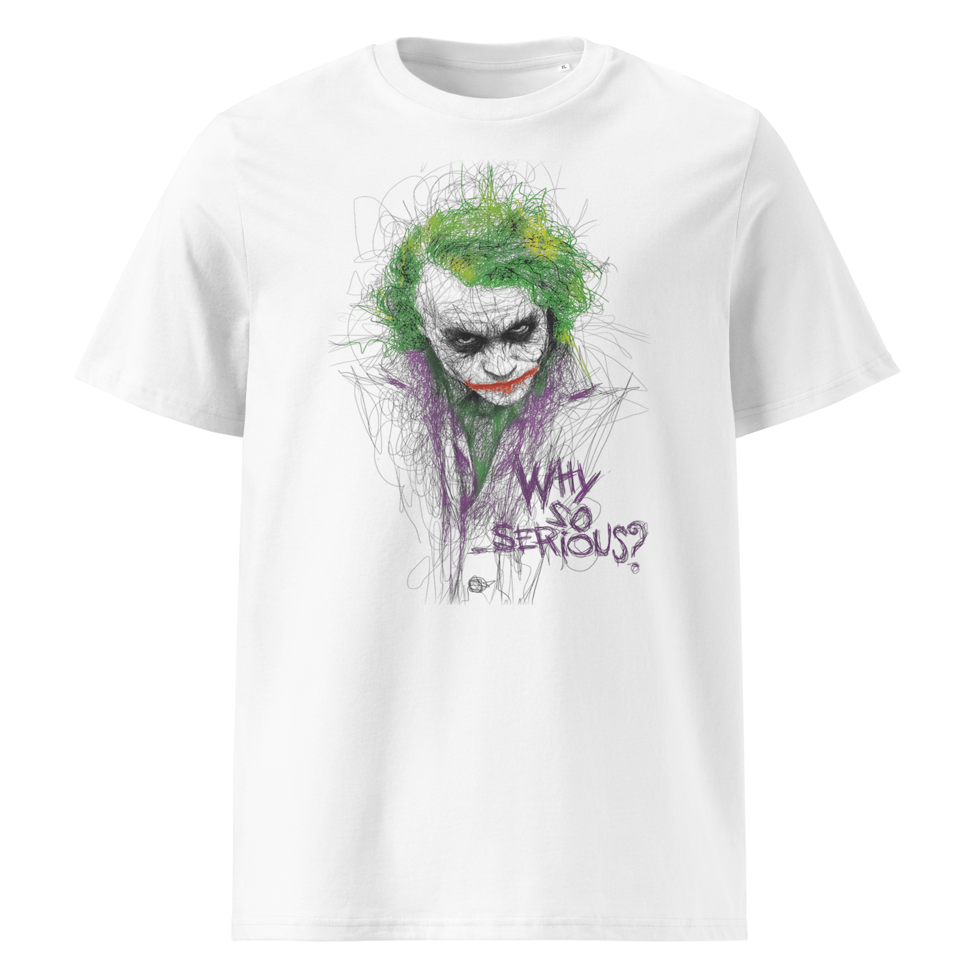 T-shirt Joker  Uomo - Stilizzato Cinema Made in Italy STREET STYLE