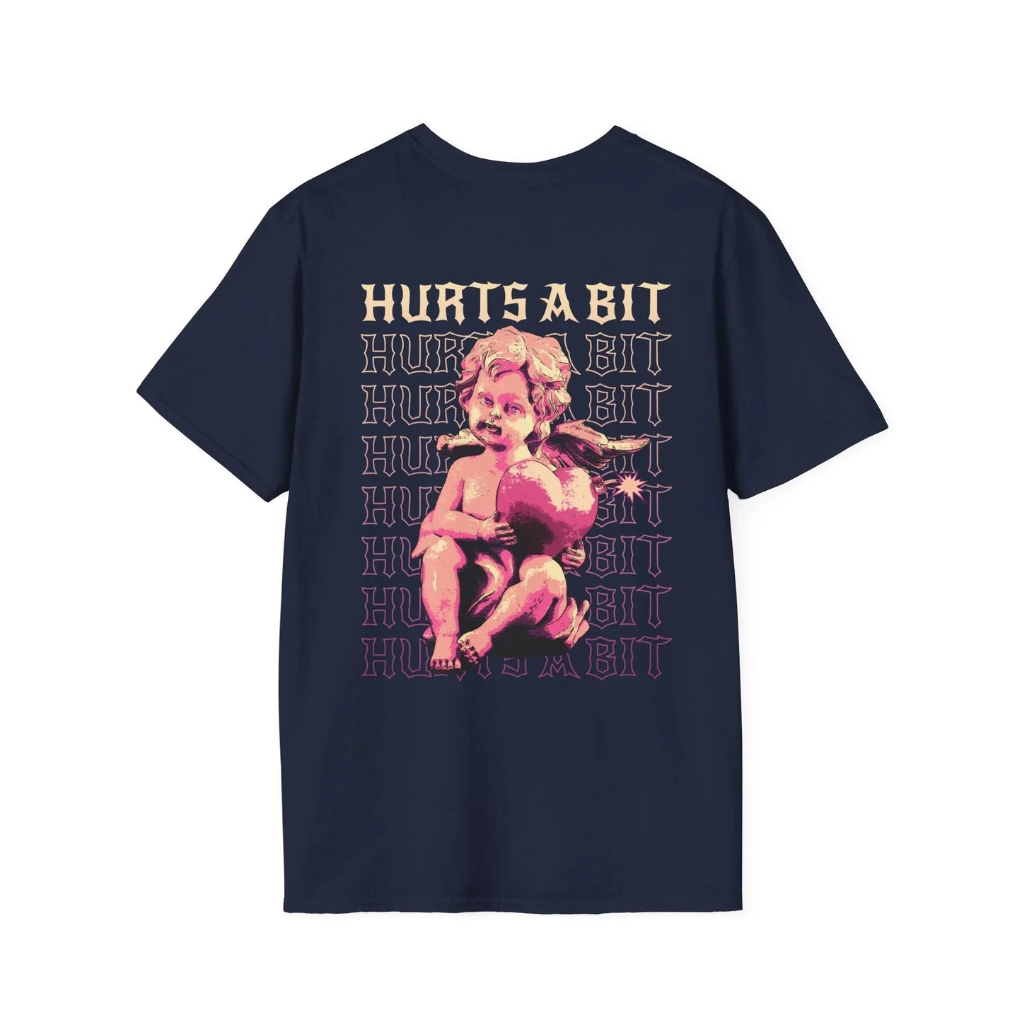 Hurts a bit - Streetwear - Gods Way - Unisex T-Shirt - Back Print - STREET STYLE