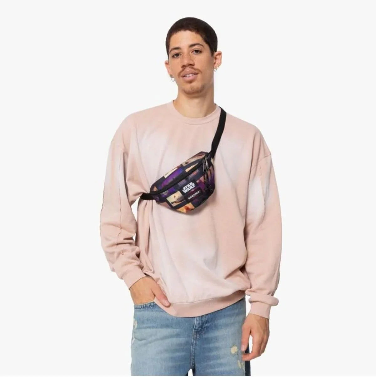 Eastpak Springer Star Wars Landscape Grey Waist Bag, Purple, 16 x 23 x 8 cm, Purple., 16x23x8 - STREET STYLE