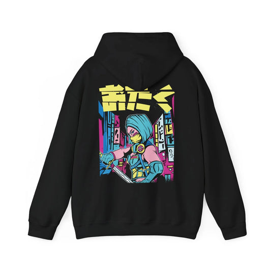 Ninja Urban Neon - Anime World - Unisex Hoodie - STREET STYLE