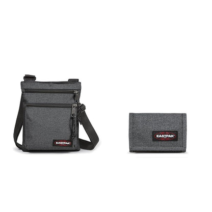 Eastpak RUSHER Shoulder Bag, 1.5 L, Black Denim, Rusher - STREET STYLE