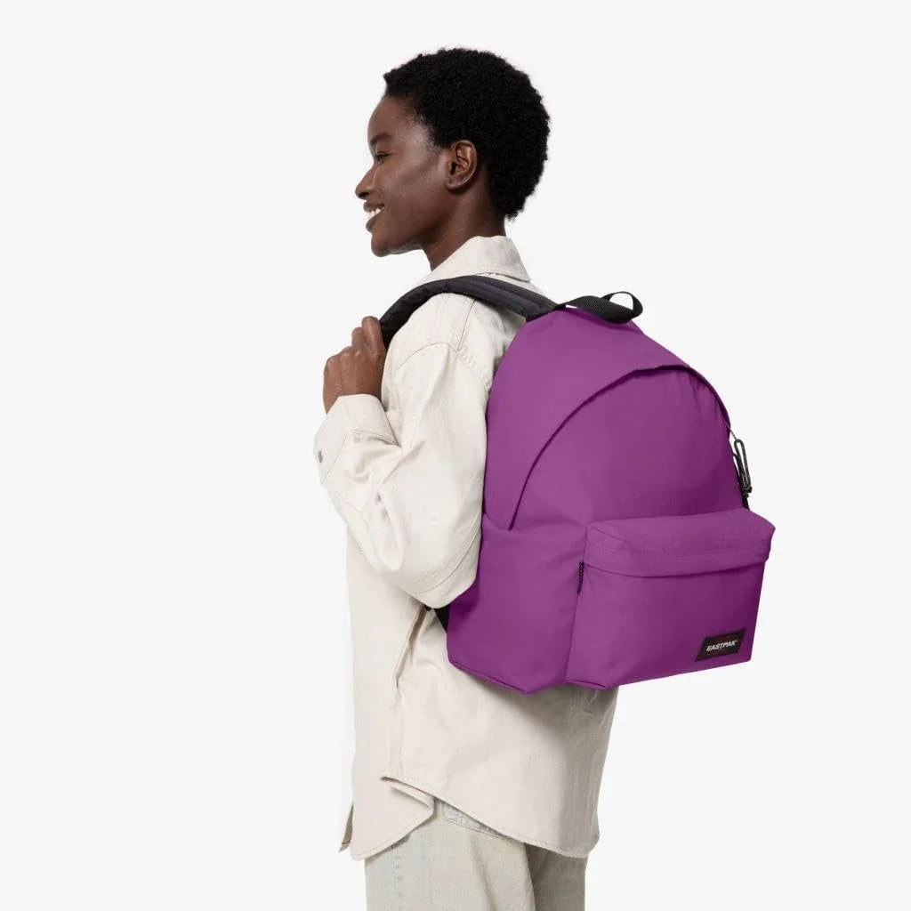 EASTPAK Backpak Uni School Backpack Padded Pak'r« Fig Purple - STREET STYLE